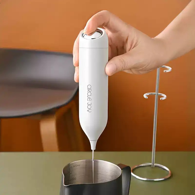جهاز رغوة الحليب الكهربائي، جه - مراجعة Electric Milk Frother Handheld وسعره