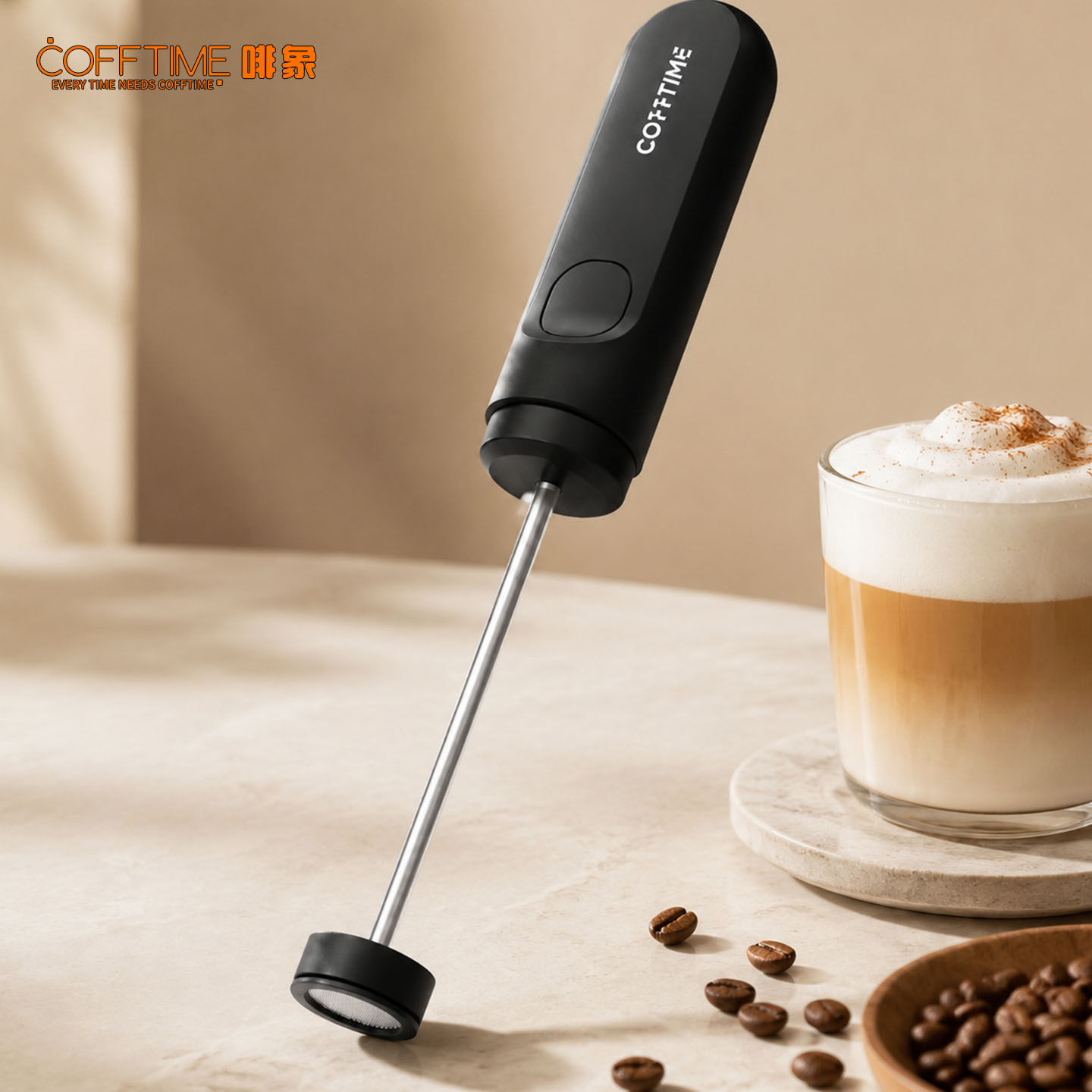 جهاز كهربائي لصنع رغوة الحليب، - مراجعة Electric Milk Frother Handheld وسعره