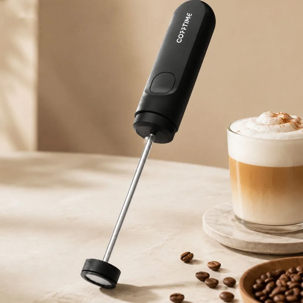 جهاز كهربائي لصنع رغوة الحليب، - مراجعة Electric Milk Frother Handheld وسعره