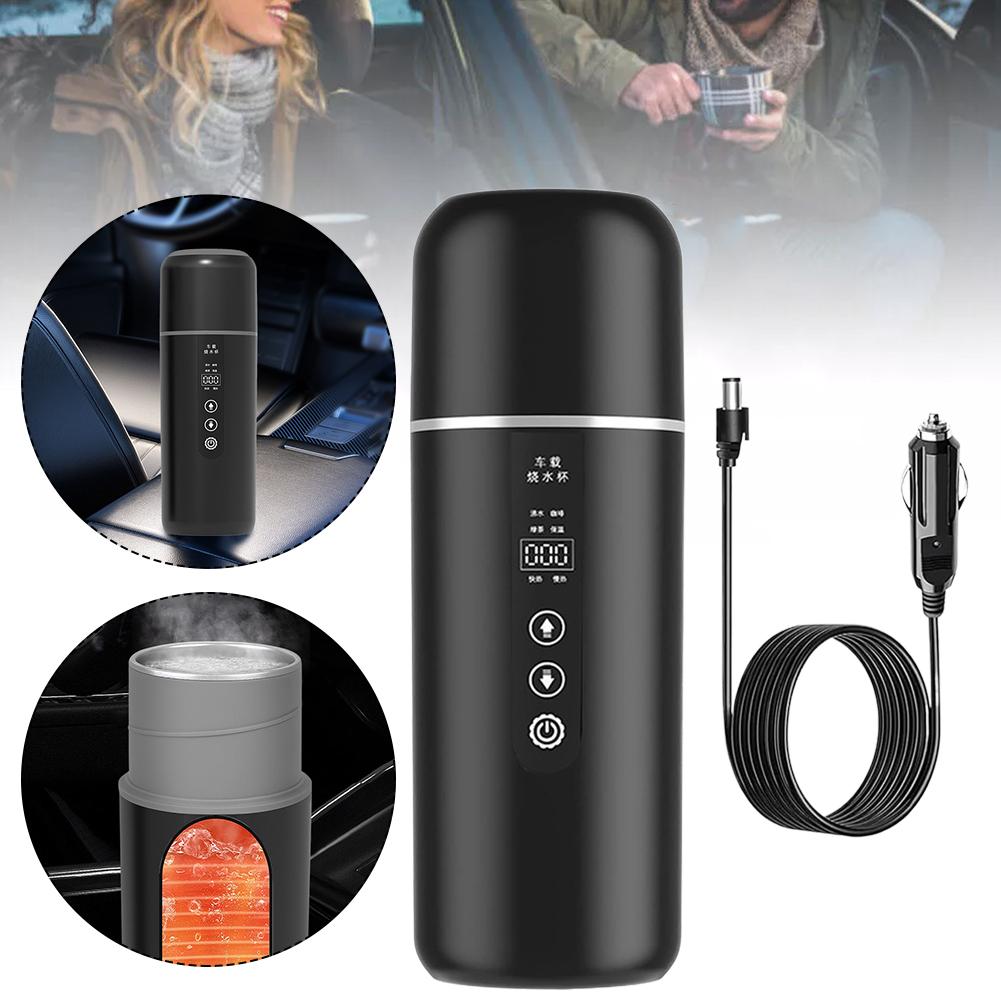 12 فولت 24 فولت سيارة التدفئة  - مراجعة Electric Kettle Temperature Control وسعره